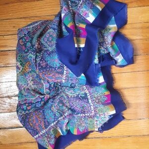 Paisley Print Scarf - Large